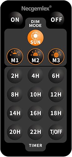 Miniatura 5 de Bombillas LED inteligentes de crecimiento para luz de abrazadera de cuello de cisne, regulable, atenuación de modo solar, temporizador de