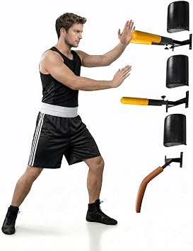Wing Chun Dummy for Martial Arts Training-3 Models Available-Wall Mounted or Portable for Tree or Soft Object