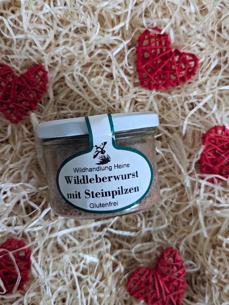 REGIONALA24 – Wildleberwurst mit Steinpilzen Handmade Manufaktur Wild Leberwurst Wildwurst Wurst