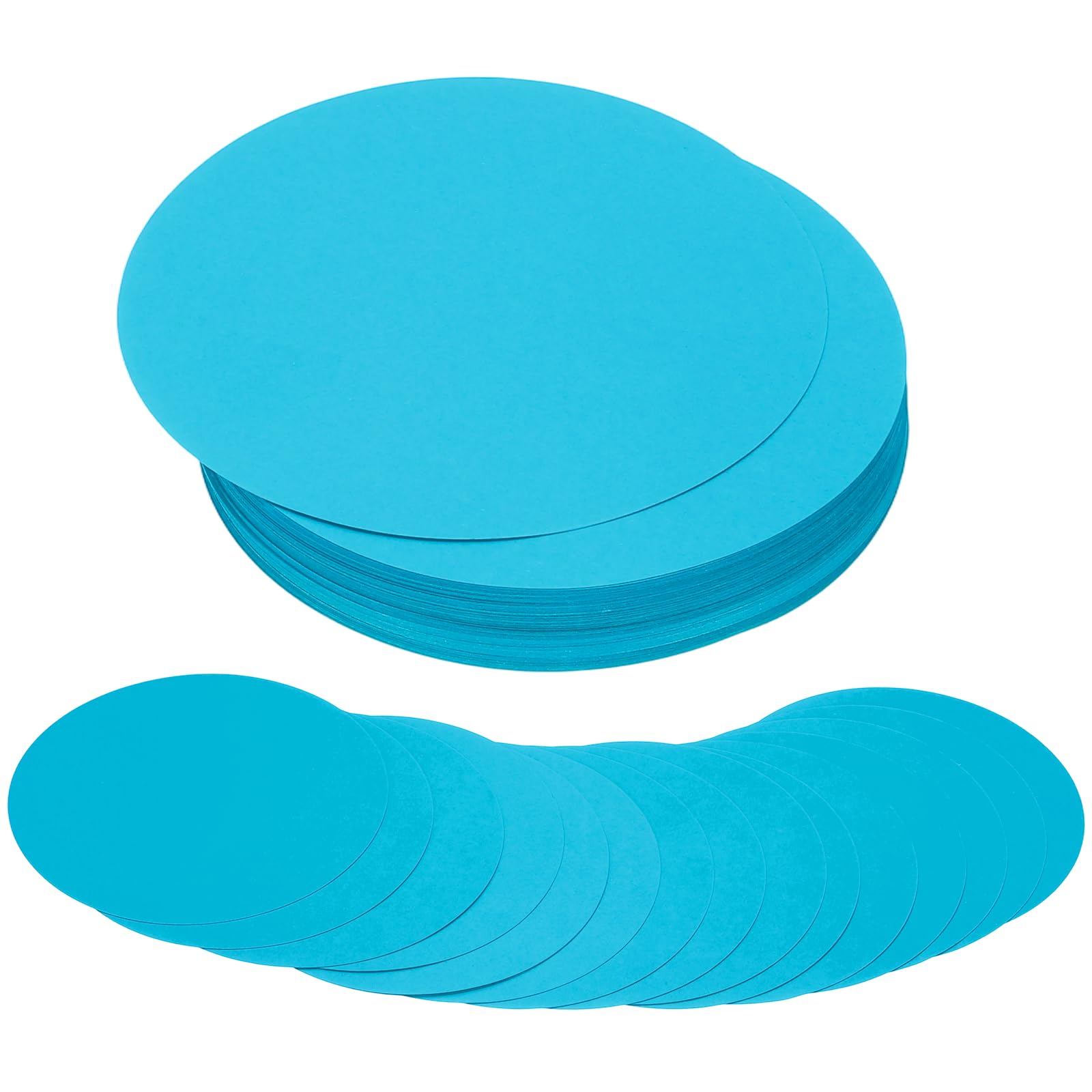 PATIKIL 6 Inch Circle Cutouts Paper, 80 Pcs Circle Card Stock 200gsm/75lb Round Cutouts for DIY Craft Projects Classroom Bulletin Board Decoration, Dark Blue