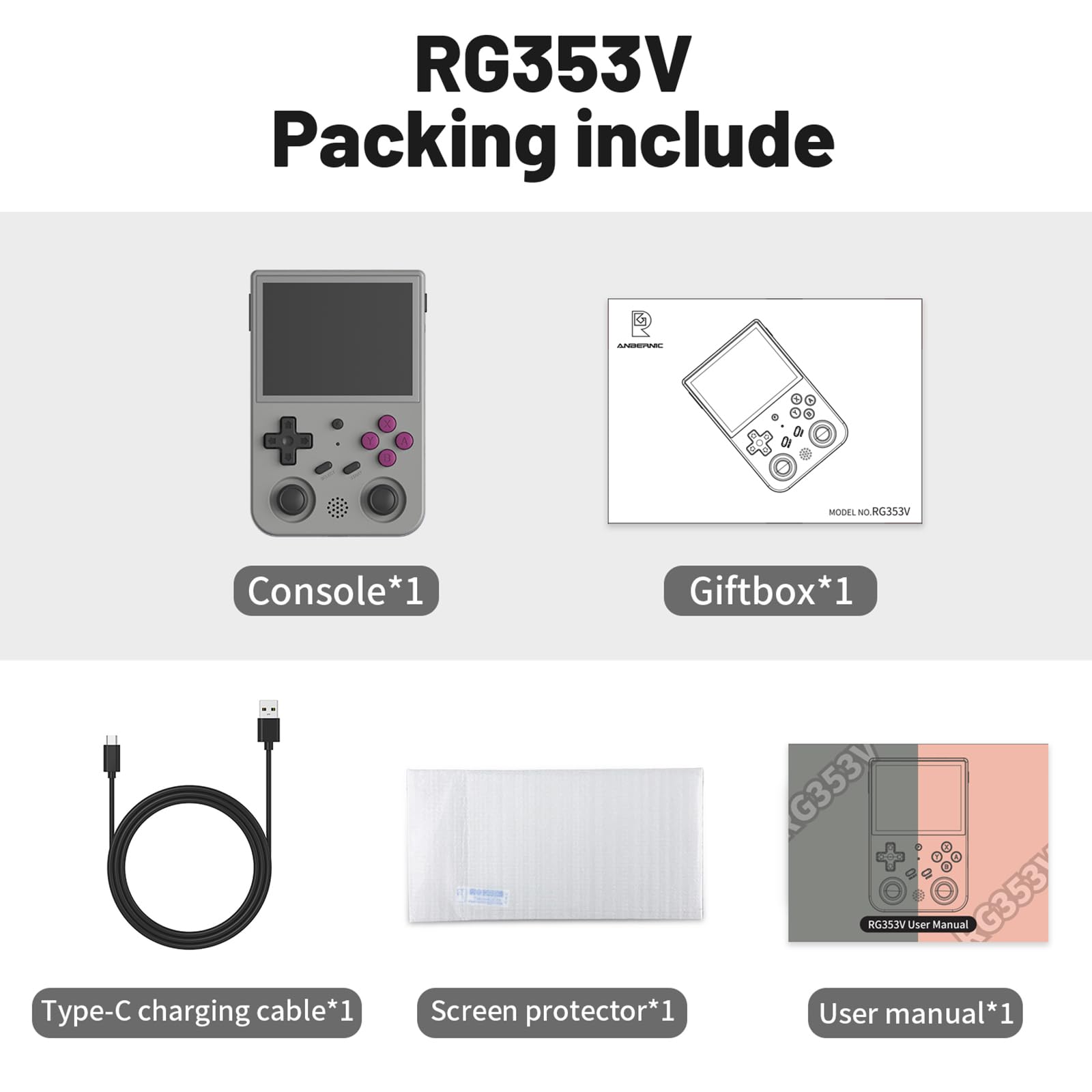その他 Rg353v Amazon.com: RG353V Retro Gaming Console RG353V Handheld Game