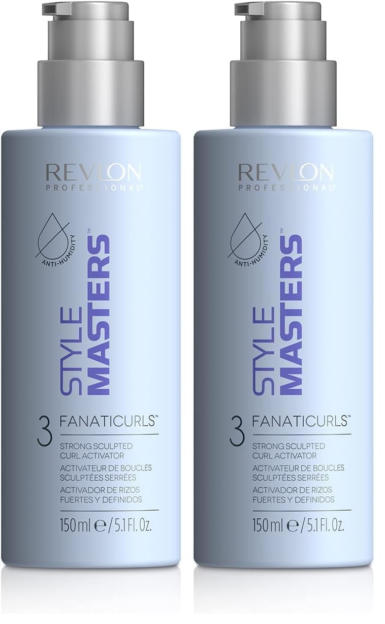 STYLE MASTERS Fanaticurls, 150 ml, Stylingprodukt für stark definierte Locken, Lockenaktivator mit maximalem Halt, Haarstyling für natürlichen Glanz & optimale Ergebnisse (Packung mit 2)