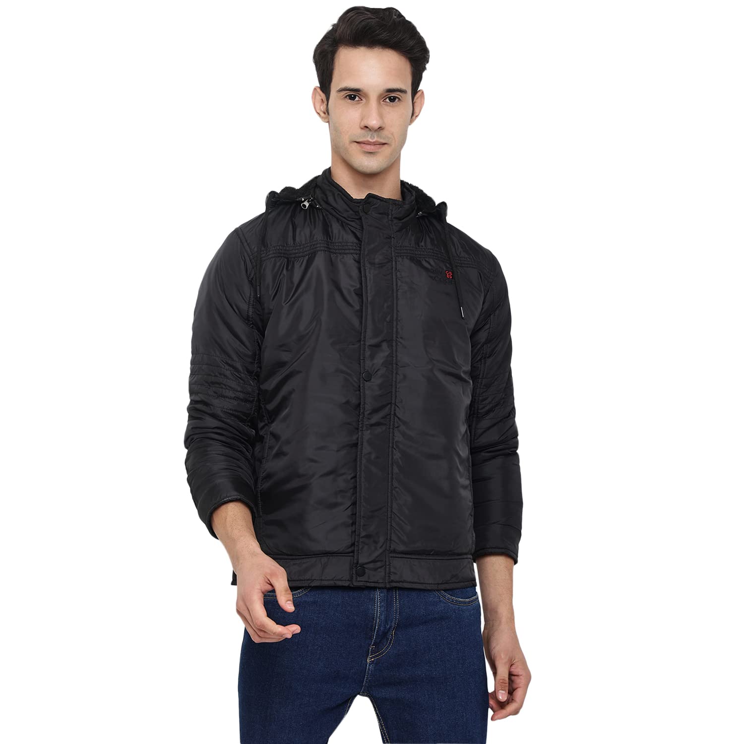 cantabil Black Winter Wear Jacket Full Sleeve for Men l Jacket for Men l Winter Wear Jacket for Men (P_CJ5548_BLACK)-picture-39