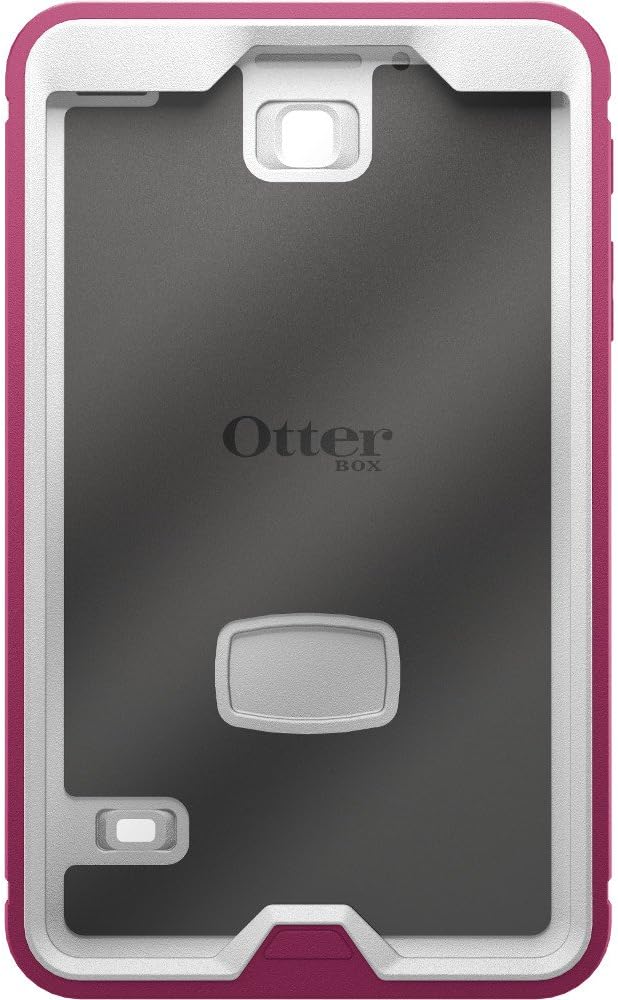 OtterBox Defender Series Case for Samsung Galaxy Tab 4 8.0" (Only) - Retail Packaging - Papaya (White/Peony Pink)