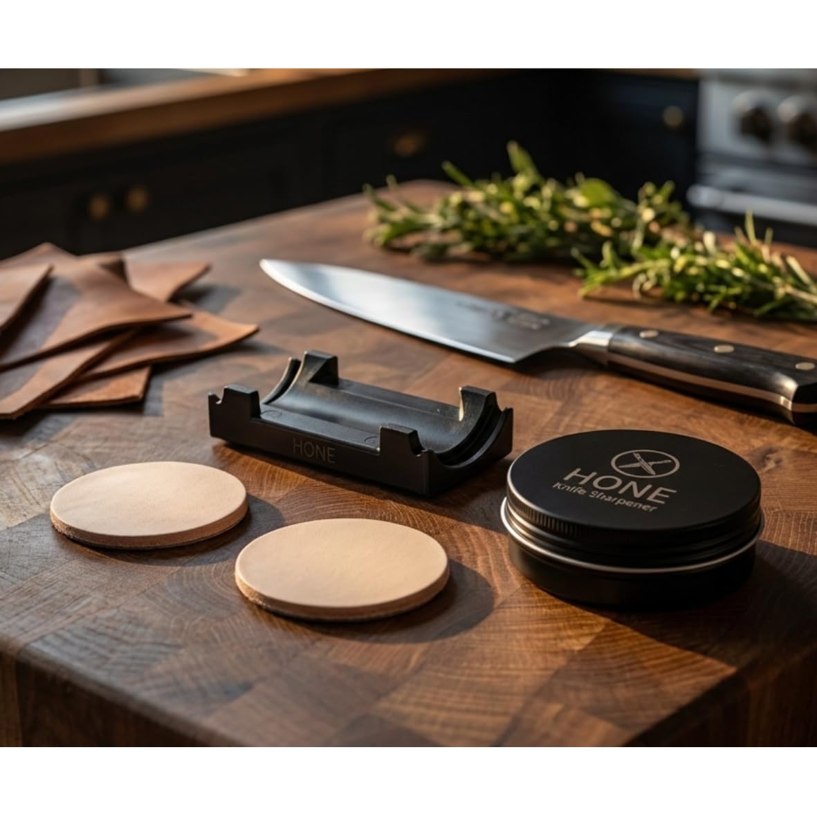 𝗛𝗢𝗡𝗘 𝗩𝗲𝗿𝘁𝗶𝗰𝗮𝗹 𝗦𝘁𝗿𝗼𝗽: Fixed-Angle Knife Stropping System for Precise, Consistent Edge Finishing