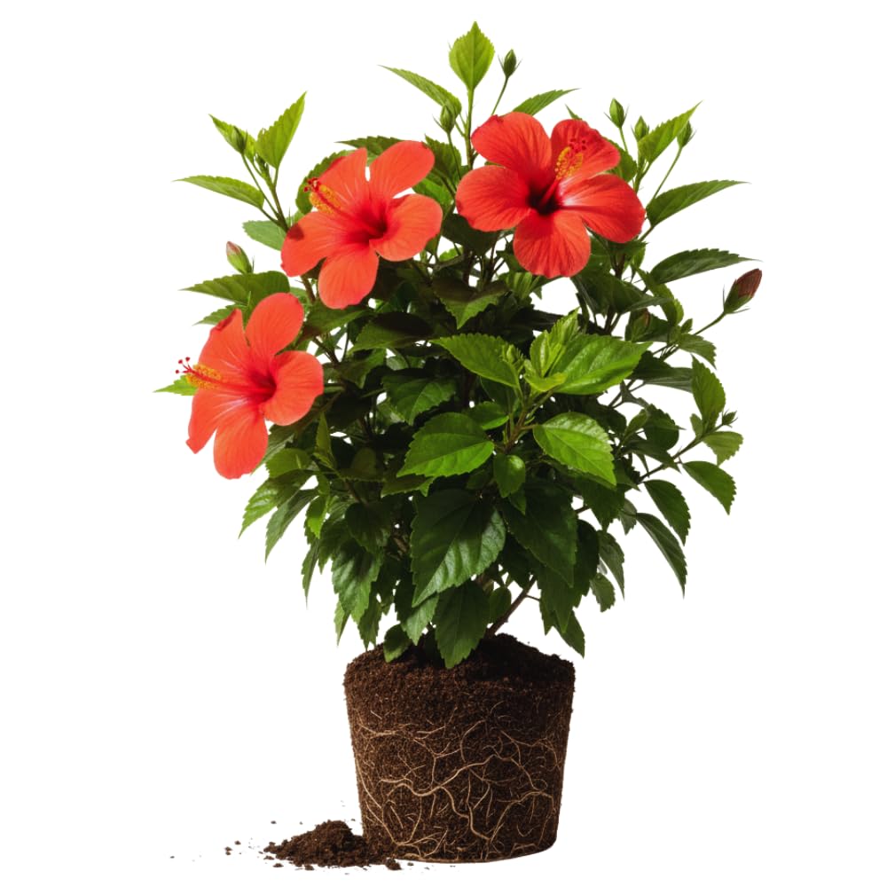 YOKEBOM Red Hibiscus