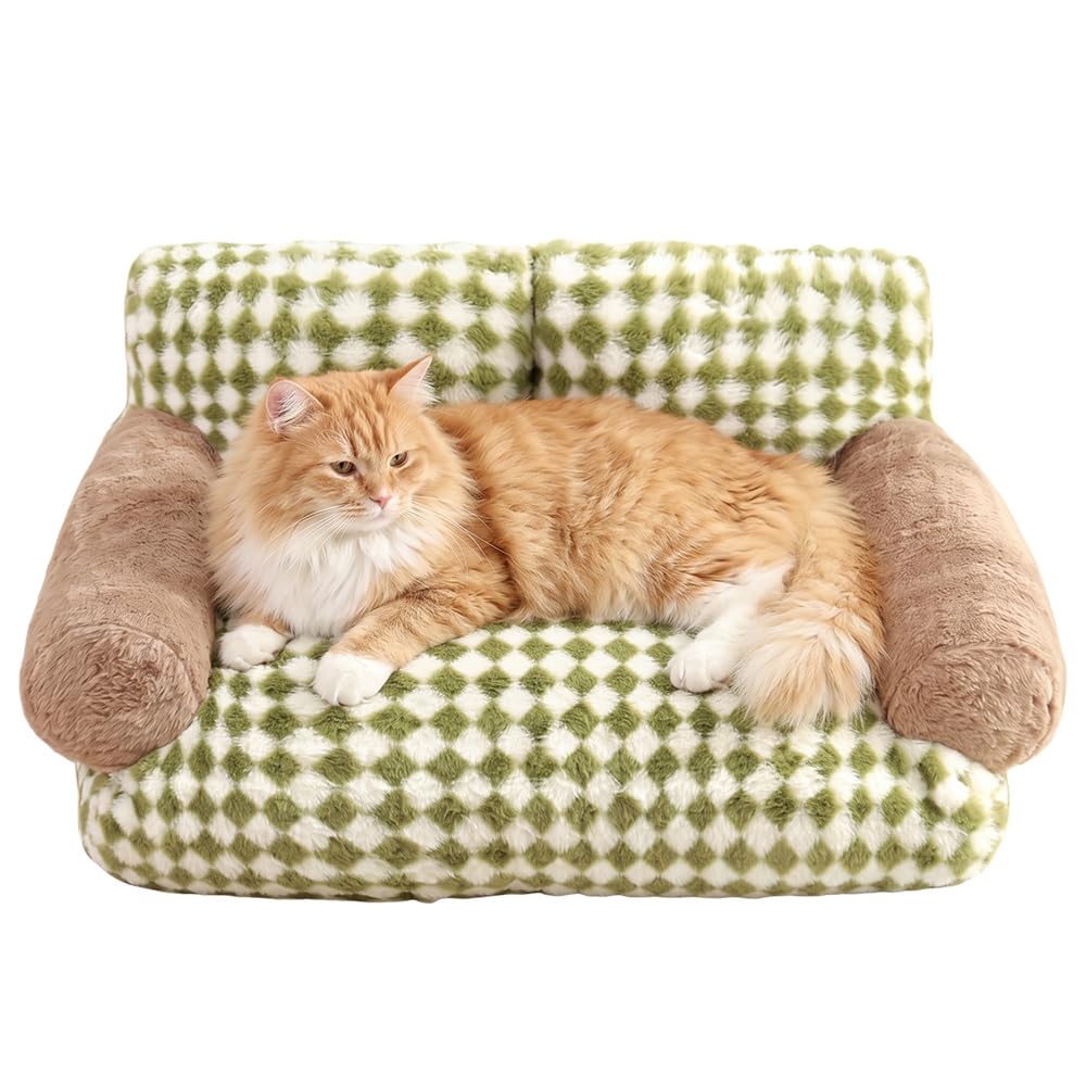 Canapé pour chat déhoussable HoldOneLight pour éliminer les poils et la saleté