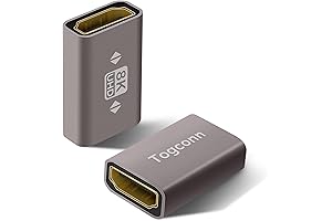 HDMI Adapter Female to Female Coupler, Essential HDMI Coupler for Extended Range and Functionality