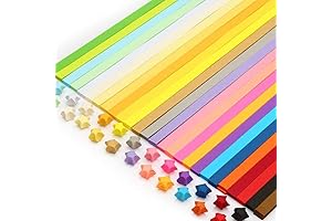 1030 Sheets Kit For Paper Star Origami Paper Prefolded Strips In 27 Vibrant Colors