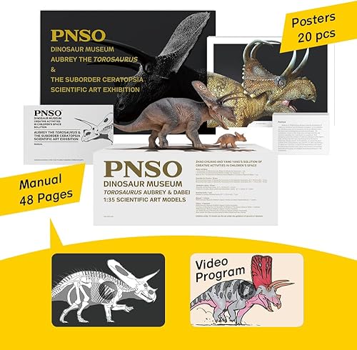 Vista 8 de PNSO- Series de dinosaurios de museos y modelos de animales prehistóricos.