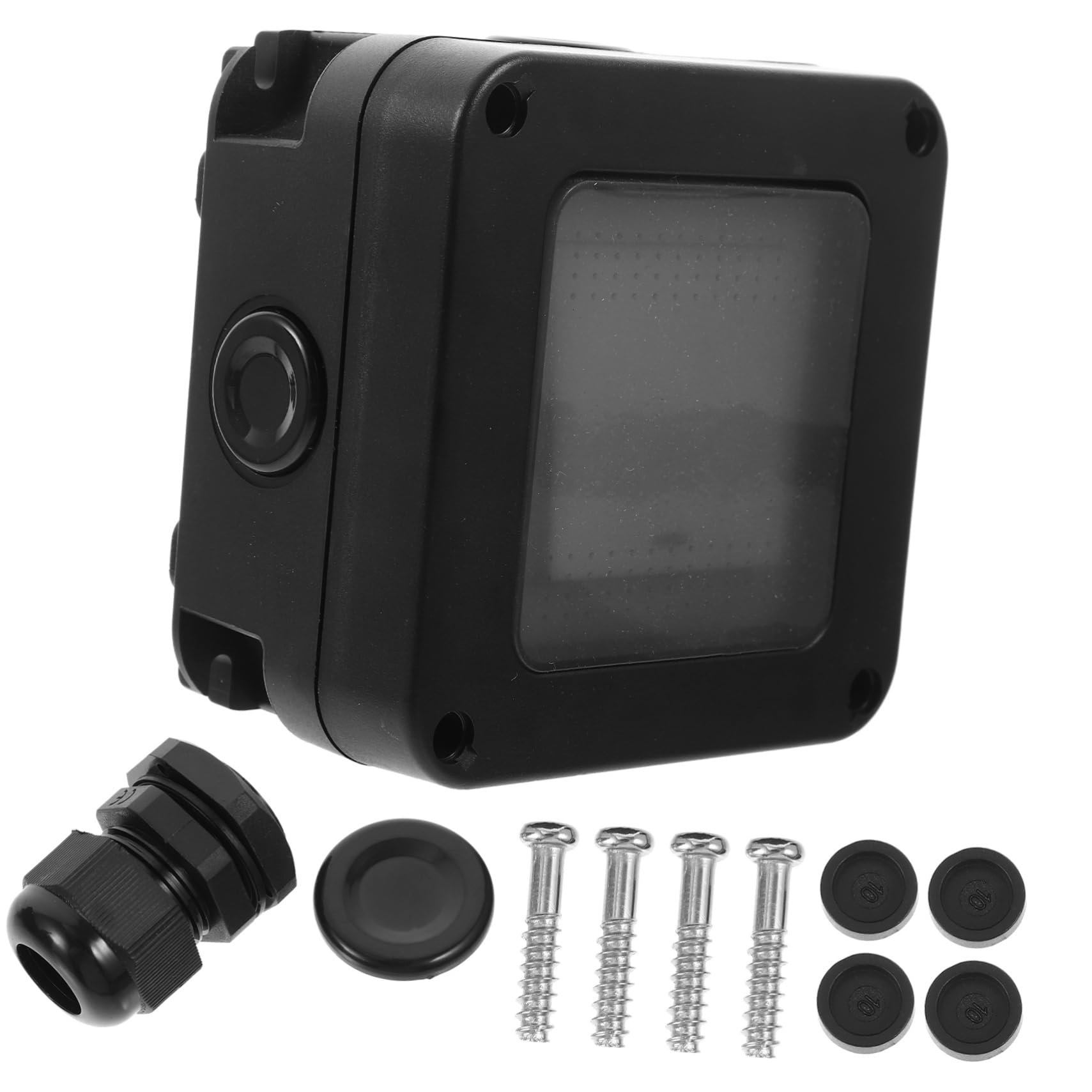 Cabilock Outdoor Plug Covers Waterproof Switch Single Outlet Weatherproof Outlet Box Easy Install