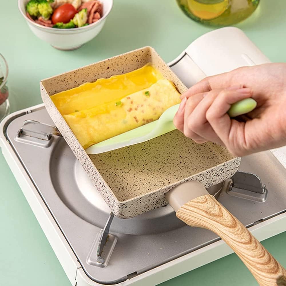 Japanese Omelette Pan Egg Pan Square Breakfast Egg Steak Pan Household Cooking Frying Pan Frying pan Wok