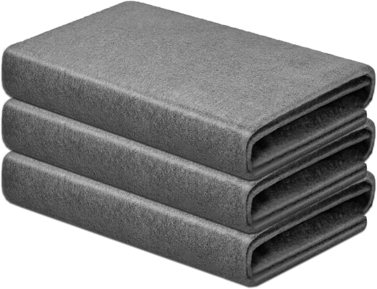 YXBWM 3-Pack Glass Cleaning Cloths - Reusable Glass Cleaning Rag, Super Soft Premium Streak Free Washable Cloth Duster for Car Detailing, Windows & Mirrors (30 x 40 cm)