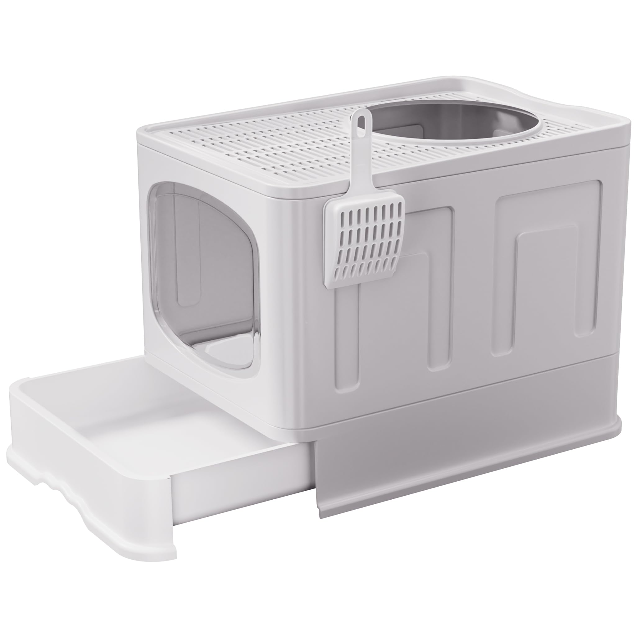 Vivo Technologies Large Cat Litter Box Litter Tray