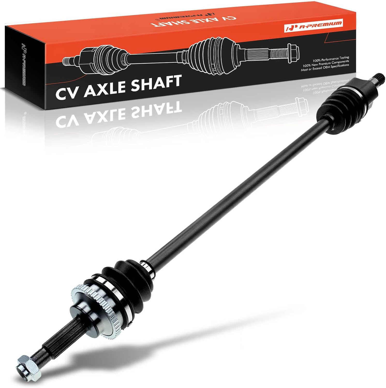 A-Premium CV Axle Shaft Assembly Compatible with Chevrolet Spark 2013 2014 2015, L4 1.2L, Manual Transmission, Front Right Passenger Side, Replace# 95077139, 95199679