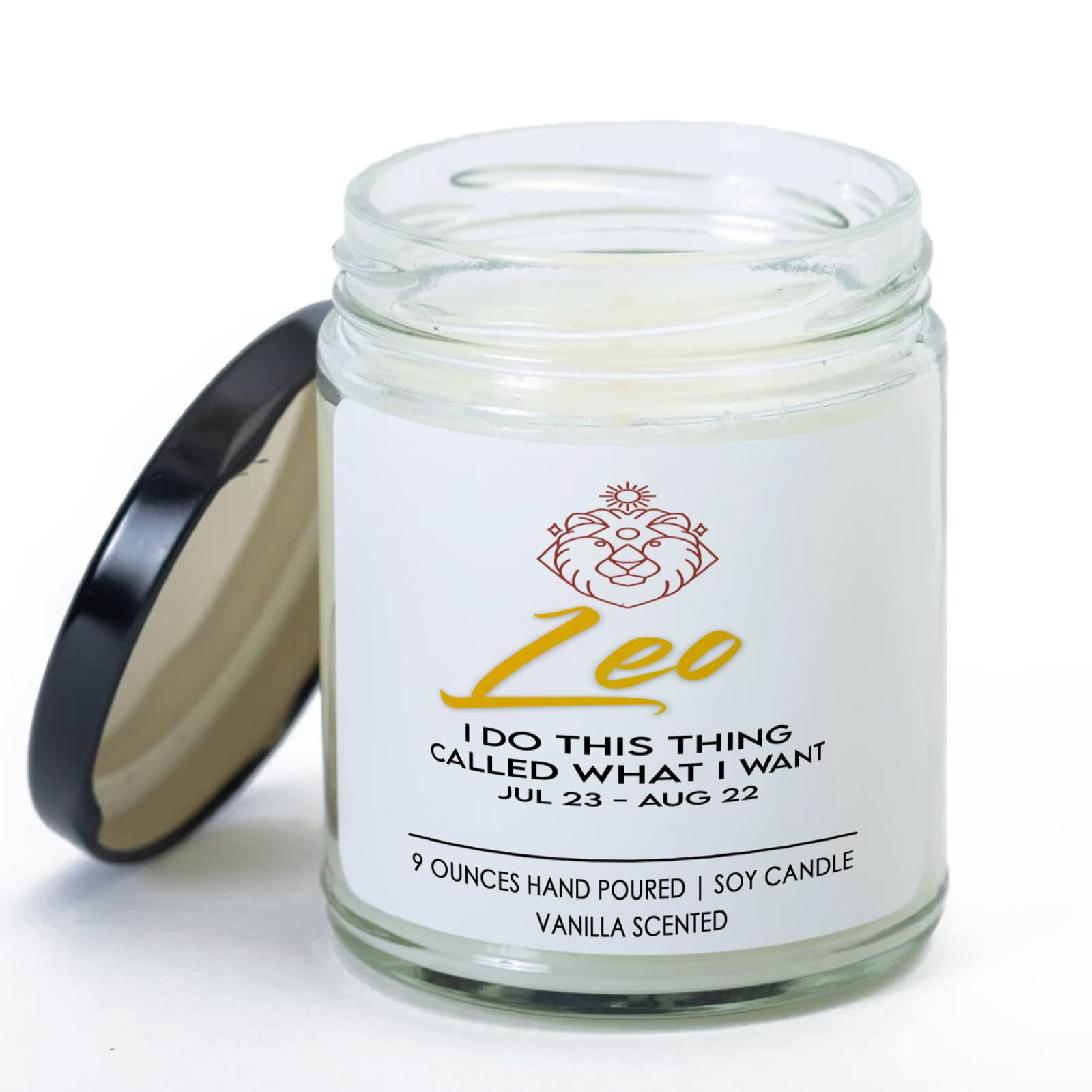 Relatable Horoscope Vanilla Candle - Leo -