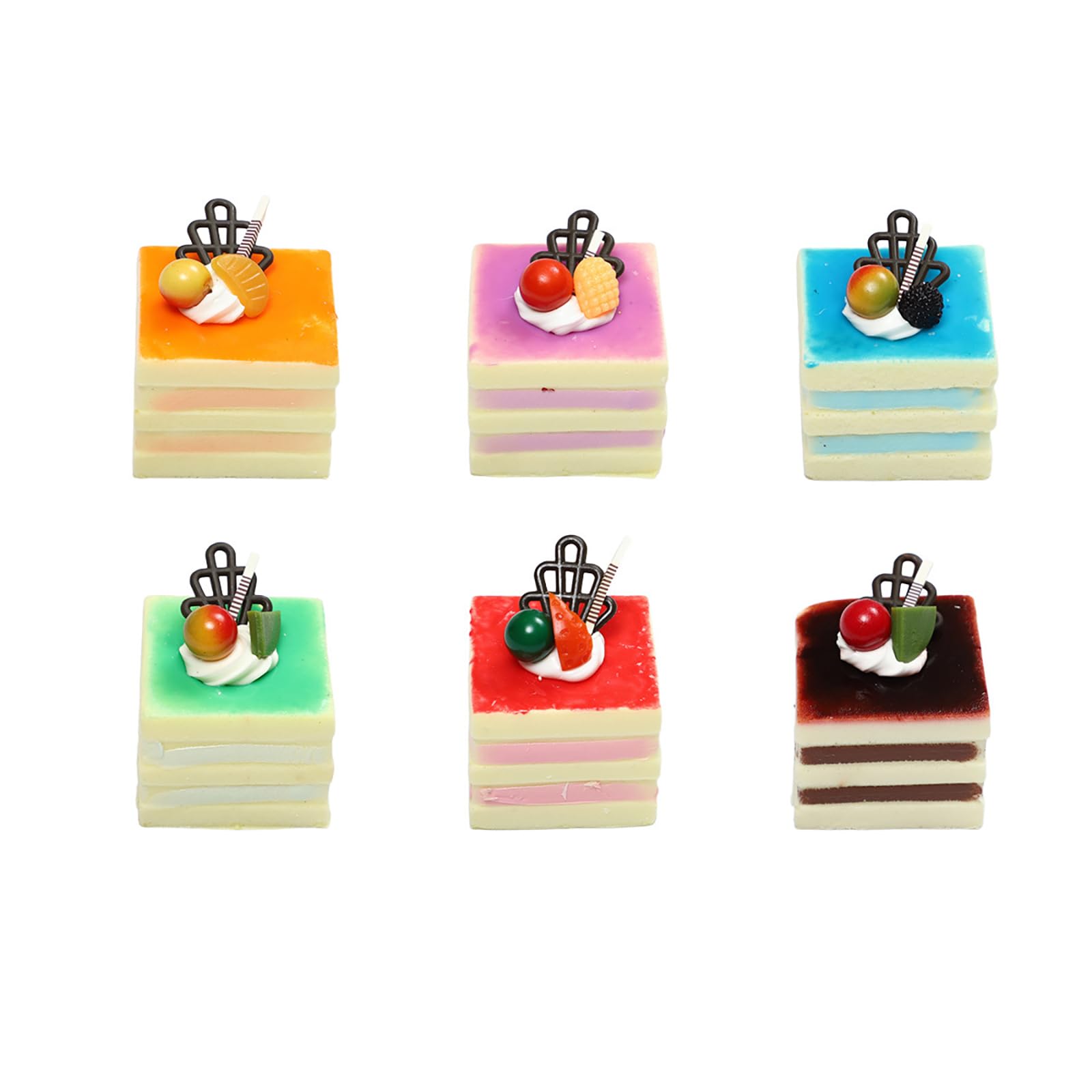 Faux gâteau artificiel de 5 cm pour vos séances photo culinaires et décors de table