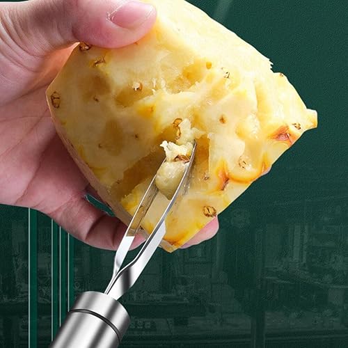 Miniatura 6 de Kichvoe Removedor de núcleo de mango de acero inoxidable para cortar y extraer núcleos sin esfuerzo, herramienta esencial de cocina para disfrutar