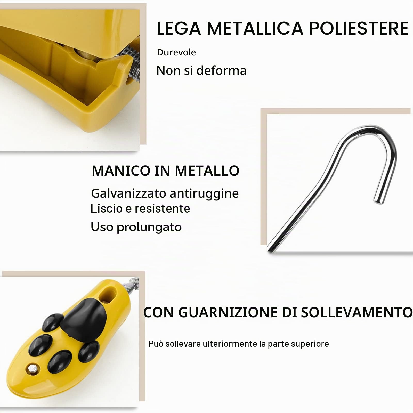 Allarga Scarpe Professionale a 4 vie, Regolabile Larghezza Tendiscarpe Plastica per Uomo Donna, Con Tappi Per Alluce Valgo, 1*ordinary S