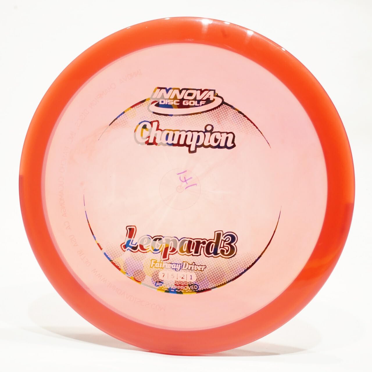 Innova Leopard3 (Champion) Fairway Driver Golf Disc, Pick Weight/Color [Stamp & Exact Color May Vary] Yellow 160-166 Grams