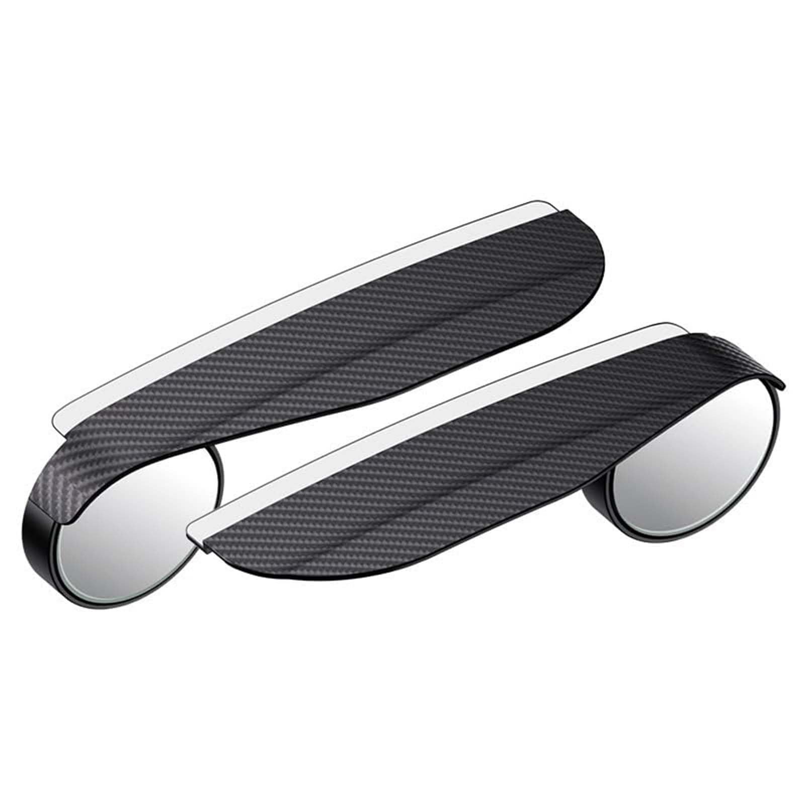 GPWDIEJB Blind Spot Mirror, for Kia Sportage LWB NQ5 2023 Side Wing Mirror Rain Guard Wide Angle Convex Rear View Mirror Adjustable Rain Deflector