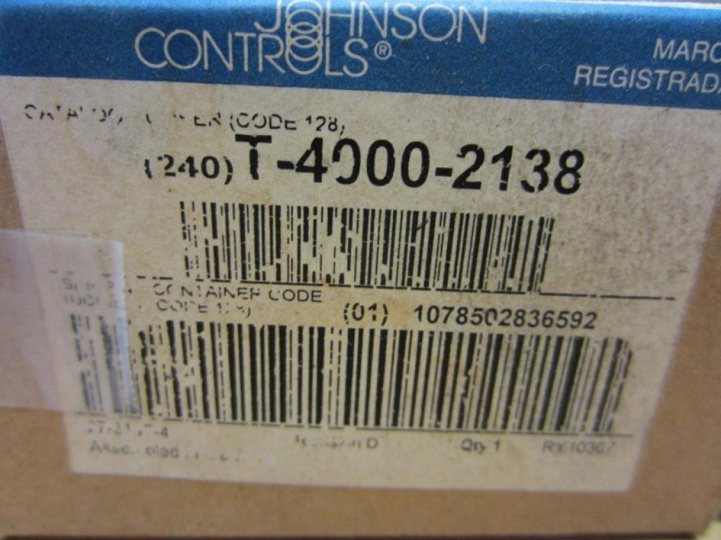Johnson Controls T-4000-2138 Pneumatic Thermostat Cover, Beige