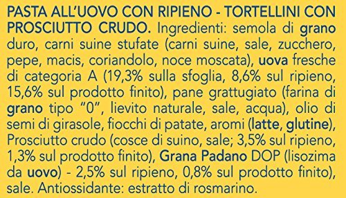 Barilla: "Emiliane" Dried Tortellini With Meat 8.8 Ounce (250G) Packages (Pack Of 4) [ Italian Import ] #TOP1