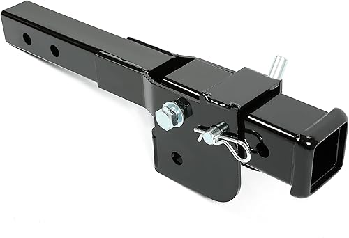 Miniatura 5 de HECASA Adaptador de enganche receptor plegable de 2 pulgadas compatible con enganches de remolque de 2 pulgadas de peso de lengua de hasta 500