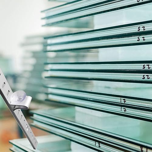 Miniatura 5 de OSALADI Estantería de alta resistencia, 6 clips ajustables para estantes de acero inoxidable, soportes de estantería de tira de pilastra de metal,