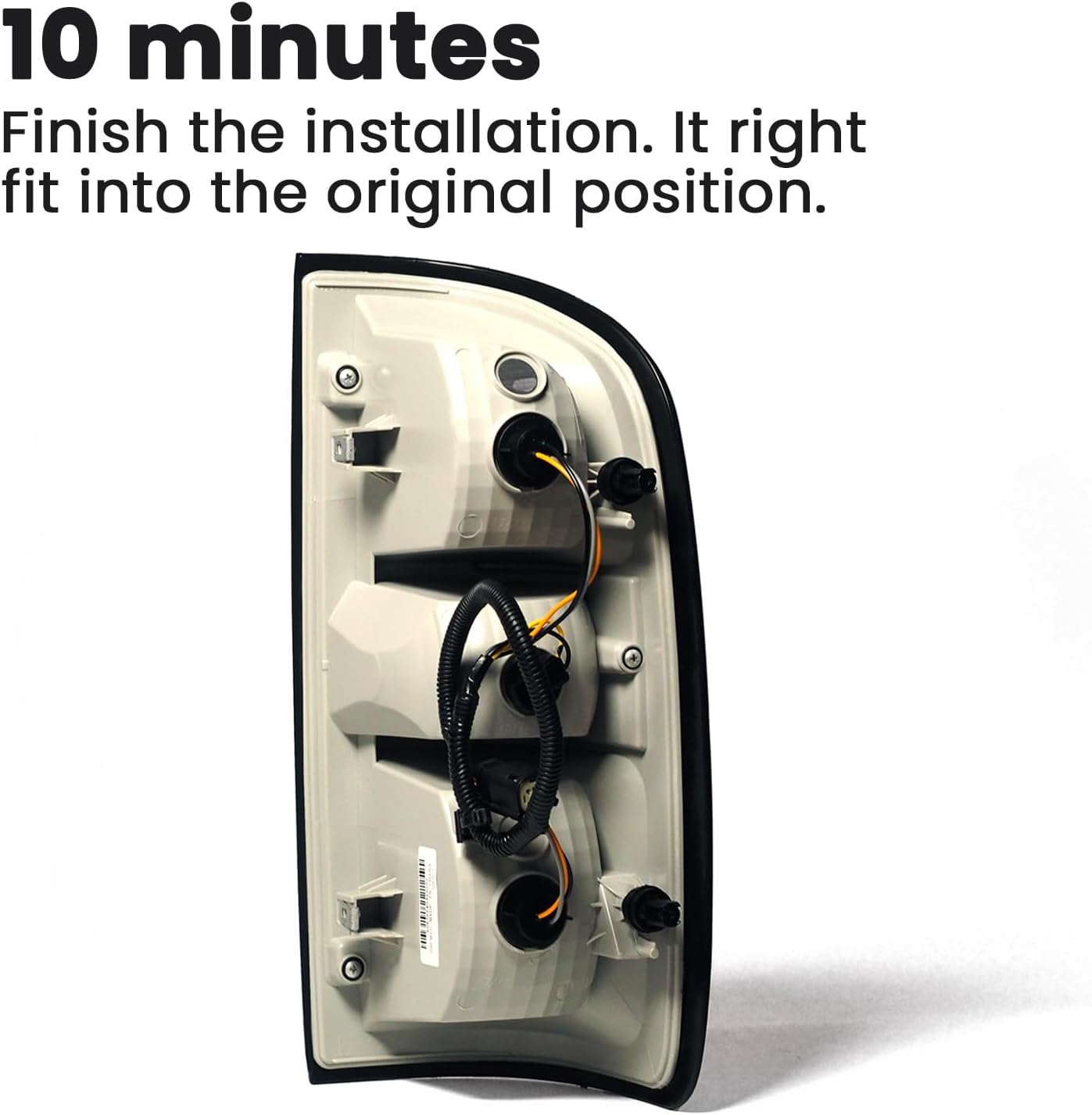 Tail Lights Compatible with Chevrolet Colorado 2015 2016 2017 2018 2019 2020 2021 2022 Halogen Taillight Brake Rear Stop Lamp Assembly Replace 84169777 GM2800270C (Left Driver Side)