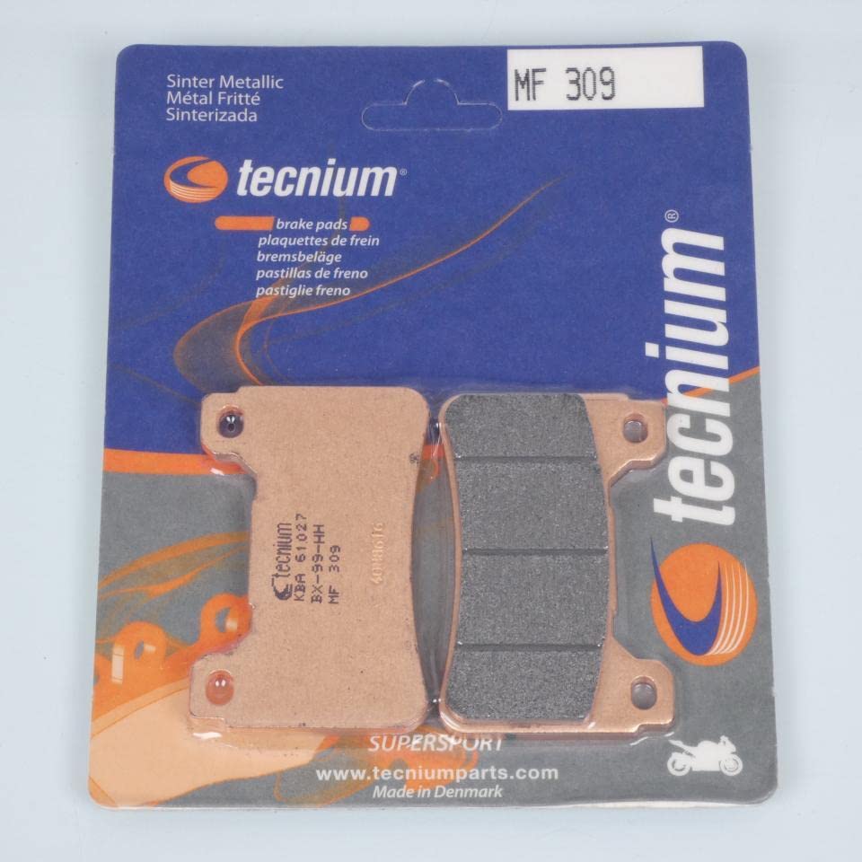 Plaquette frein Tecnium MF309 avant endurance maximale