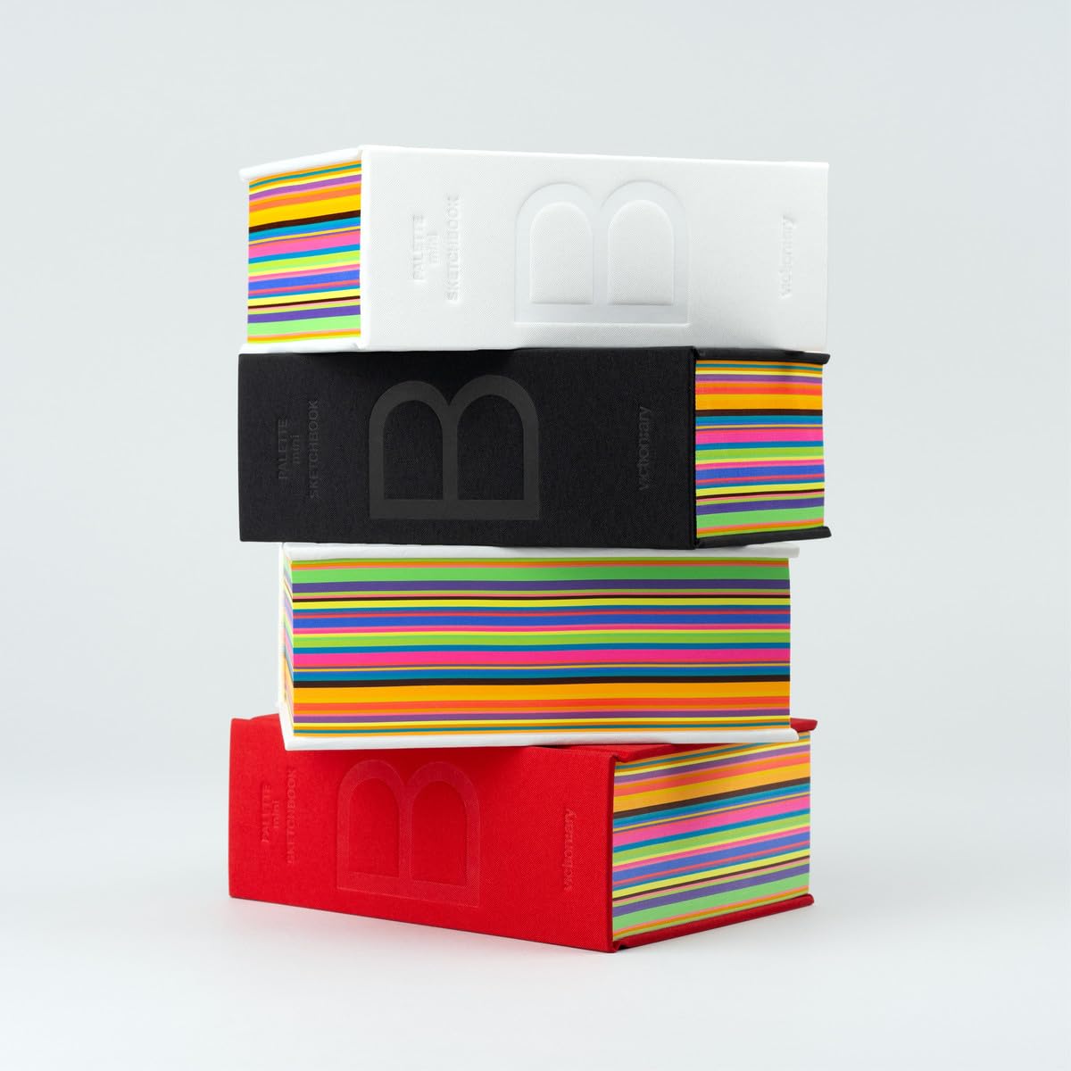 Palette Mini Series Sketchbook: (White, Black or Red cover)