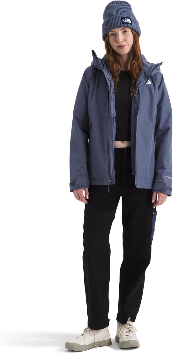 The North Face Women's Carto Mono Triclimate Hooded Jacket | Insulated Winter Coat, Wind & Water Resistant, Adjustable Hood With Cinch Cord