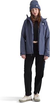The North Face Women's Carto Mono Triclimate Hooded Jacket | Insulated Winter Coat, Wind & Water Resistant, Adjustable Hood With Cinch Cord