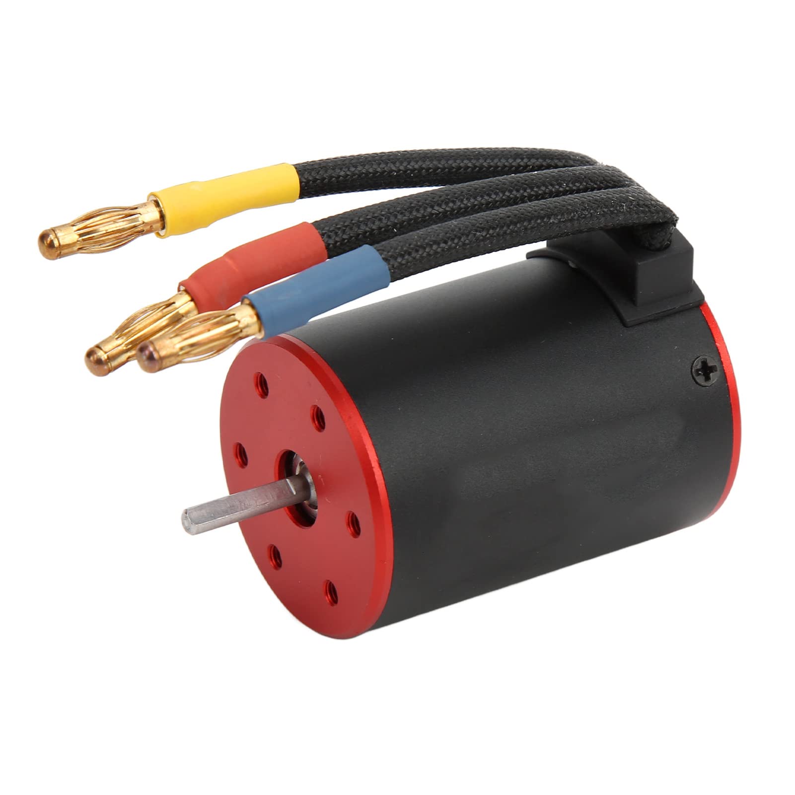Motor sin escobillas impermeable de 3650-2300 KV con controlador de velocidad electrónico de 60 A, kit de motor sin escobillas y controlador para coche RC 1/8 y 1/10, incluye