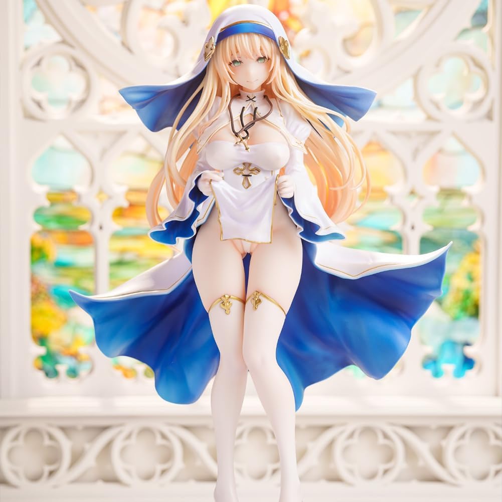 Sister Charlotte Figure Original Painting Action Figures PVC Statue Anime Illustration Figure Desktop Girl Figurine Collectibles 10.24"