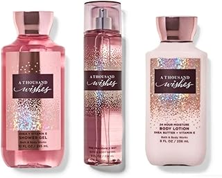 Bath & Body Works Body Care - A Thousand Wishes - Daily Trio Set - Gel Lotion & Mist