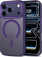 Vista 62 de Anuck - Funda magnética para iPhone 11 compatible con MagSafe, carcasa trasera mate translúcida dura, borde de TPU, delgada, resistente a impactos