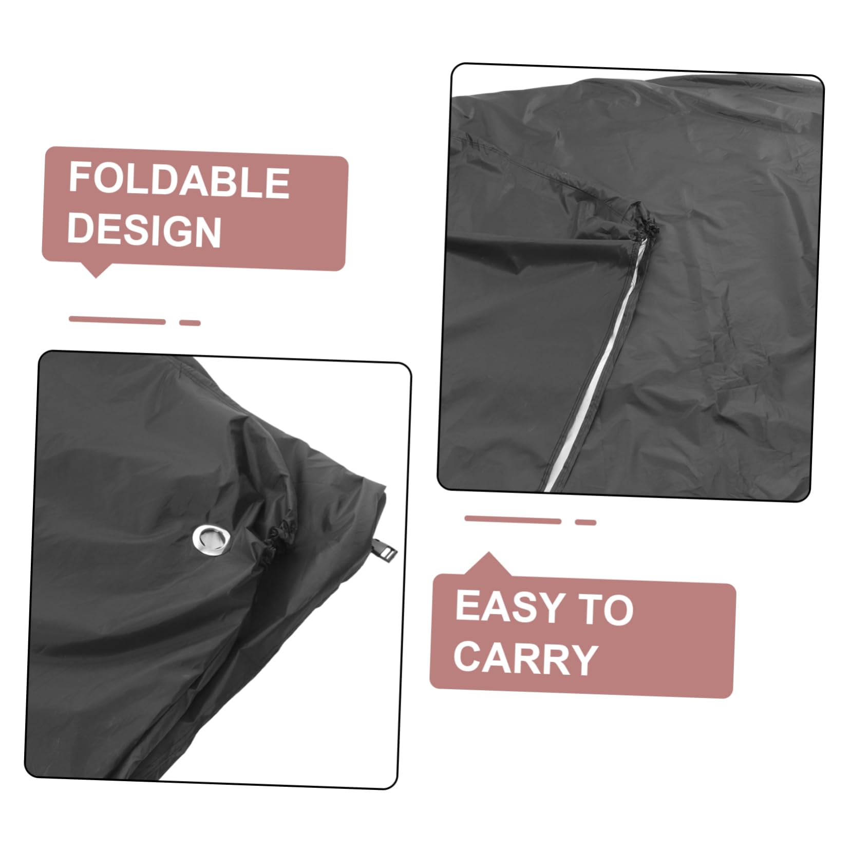 Housse de Pluie pour Scooter, Protection Intégrale Extérieure en Polyester | Couverture Anti-intempéries, Coupe-vent et Étanche, pour Vélo de Route et Trottinette Électrique