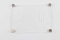 Vista 5 de Tornillos de espejo, clavos decorativos de espejo con tapa de latón, 1 pulgada, níquel satinado, paquete de 4