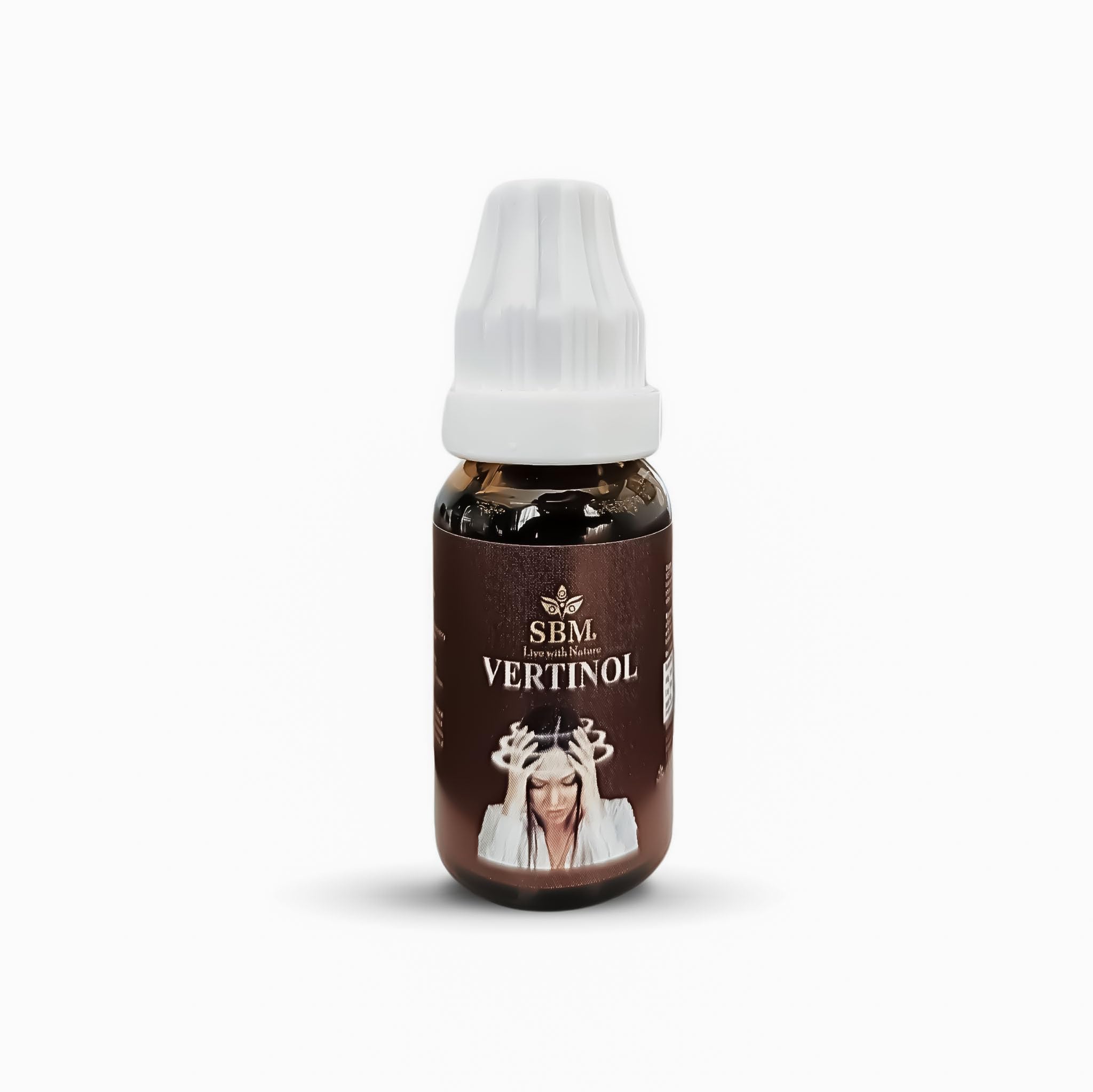 SBM Ayur VERTINOL Ayurvedic Oil 13 ml |May help for Ear Imbalance. Only with External Application | May reduce Imbalance of Ear, Dizziness and Staggering
