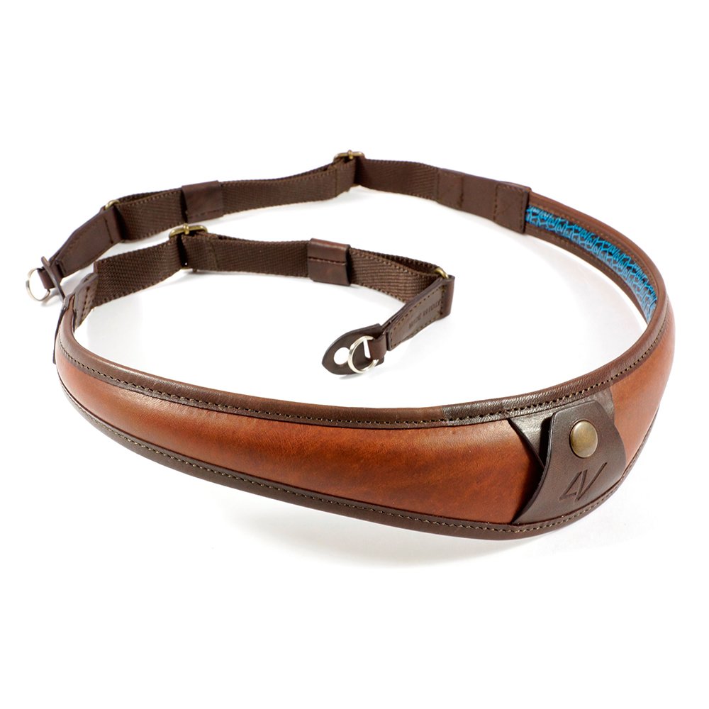【中古】4V DESIGN ALA TOP CAMERA STRAP 4V デザイン アラ トップ カメラストラップ (ブラウン/ブラウン) Amazon | 4V DESIGN ALA TOP CAMERA STRAP METAL RING 4V デザイン