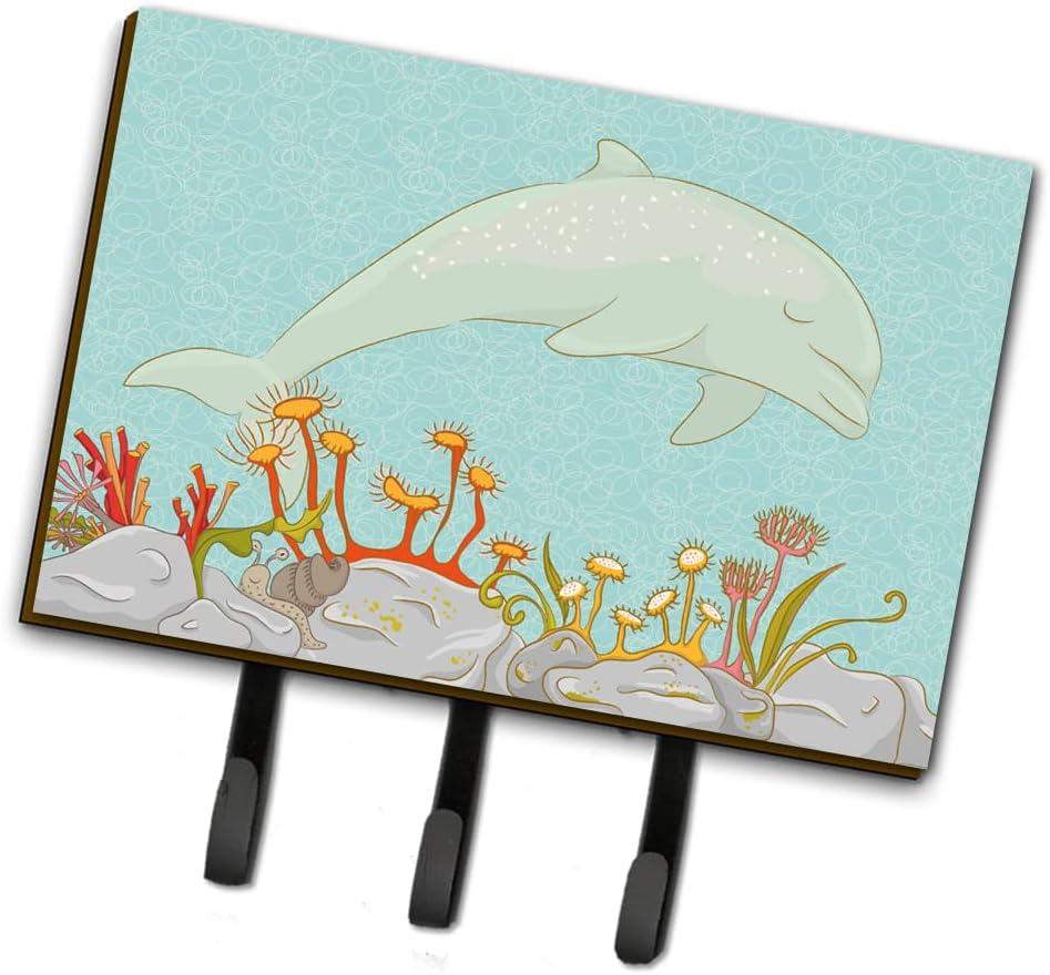 Caroline's Treasures BB8537TH68 Dolphin Underwater Scene Wall Hook, Multicolor, Triple