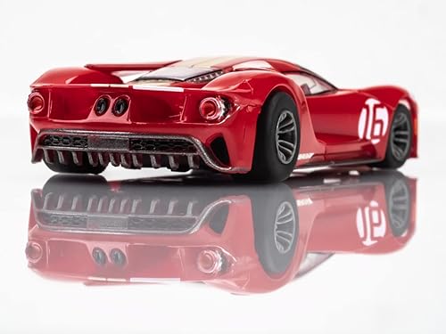 Miniatura 5 de AFX Racemasters Ford GT Heritage #16 Red AFX22067 HO Slot Racing Cars