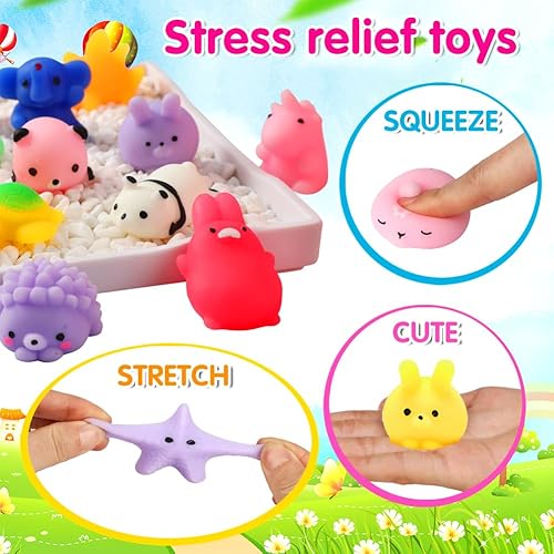 Miniatura 5 de 80 piezas de recuerdos de fiesta para niños de 4 a 8 años, juguete Kawaii Squishies Mochi Squishy Toy a granel, juguetes sensoriales para ansiedad,