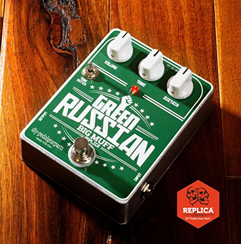 DIYPedalGearParts ® Green Russian Replica Kit pour monter une fuzz - Les Beatles, Paul McCartney, John Lennon, RIngo Starr, George Harrison DIYPedalGearParts ® Green Russian Replica Kit pour monter une fuzz – Image 4