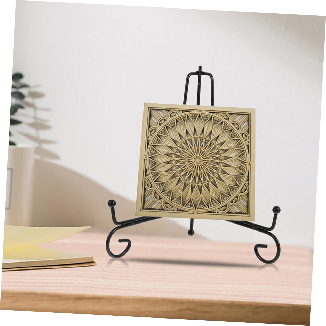 Supporti Cavalletto In Ferro Per Display - Set Di 4, 3 Pollici, Per Piatti, Foto E Libri - Foto 12