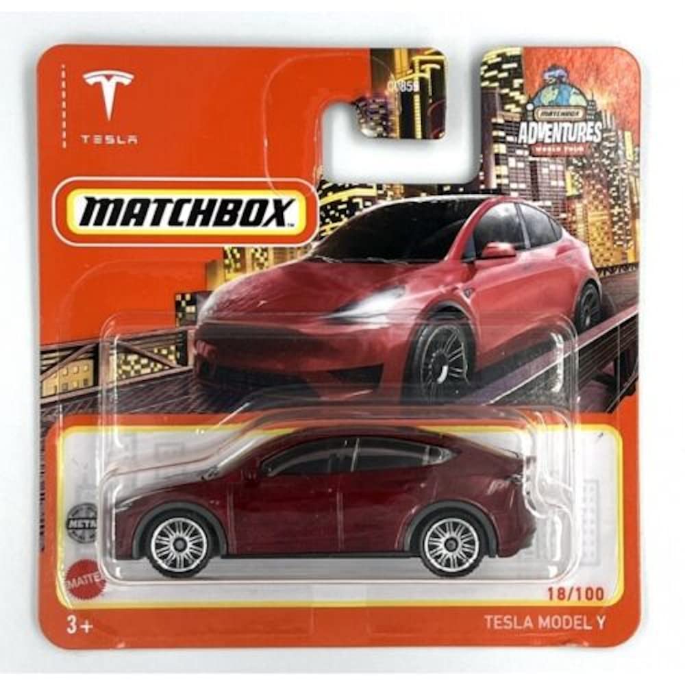 Matchbox Tesla Roadster 2023 – Silber, Maßstab 1:64, Limitierte Edition 91/100 (Short Card)