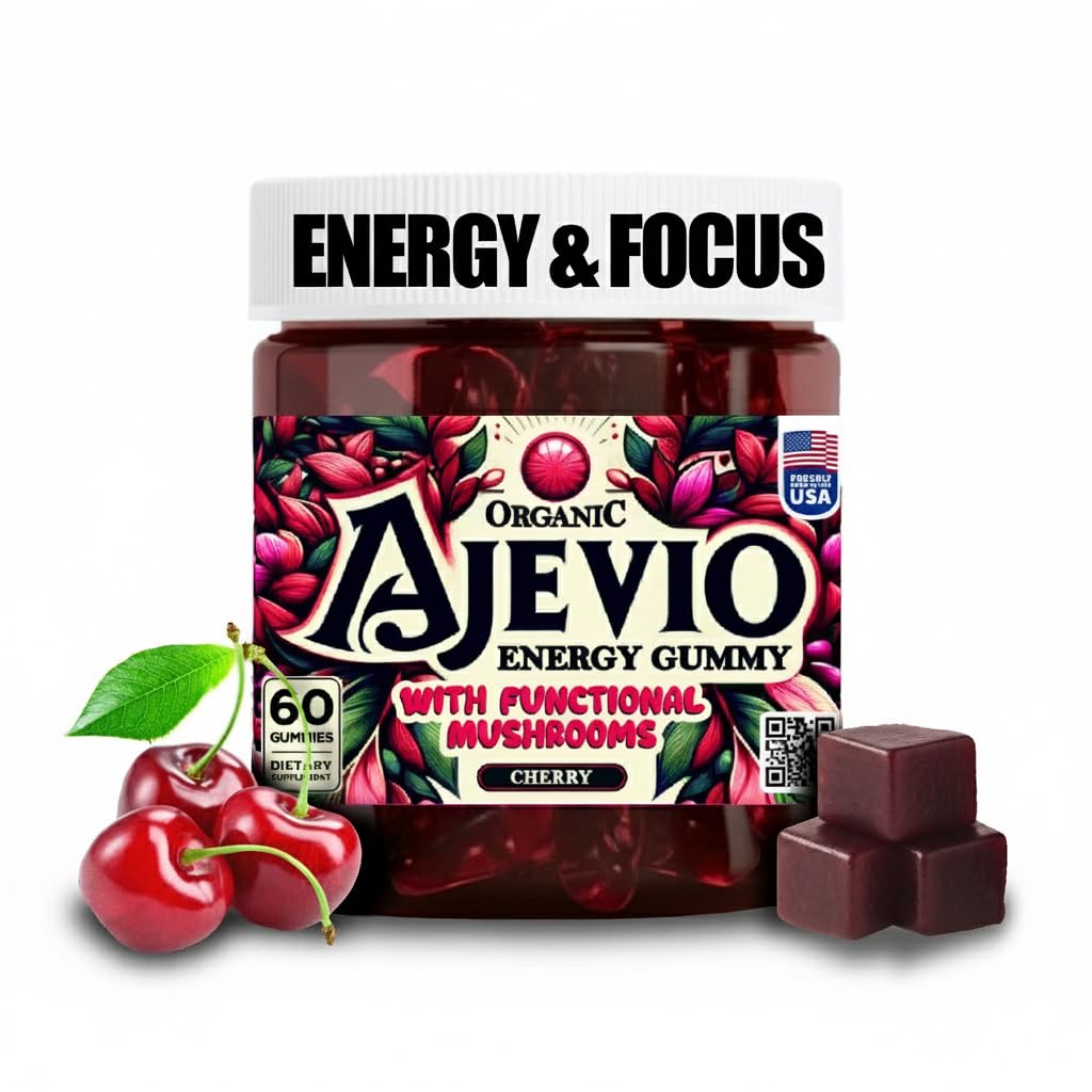 Amazon.com: Energy & Focus Gummies – Organic Lion's Mane and