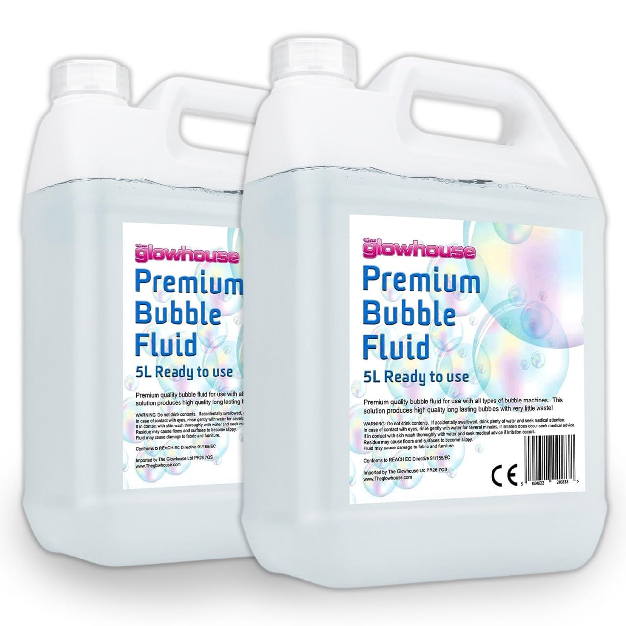 The Glowhouse Premium Quality 5 Litre Bubble Fluid Kids Bubble Solution Bubble Machine (10 Litre)